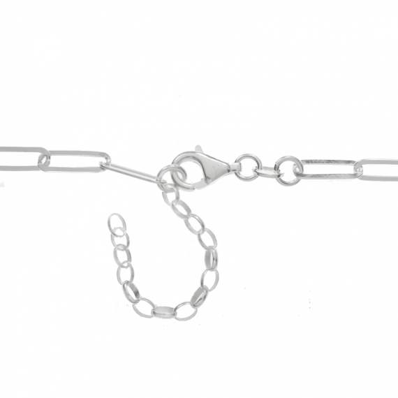 Collar eslabón cadena Plata de Ley 2