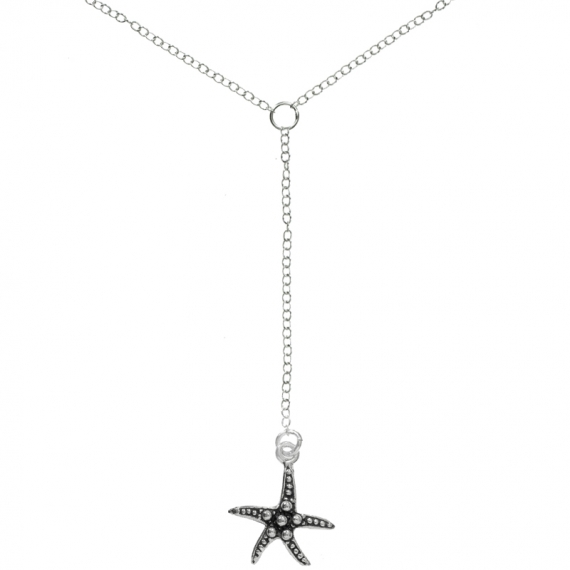 Gargantillla corbatera con colgante