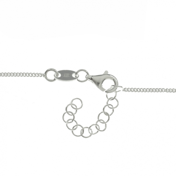 Collar planeta Saturno Plata de Ley 2