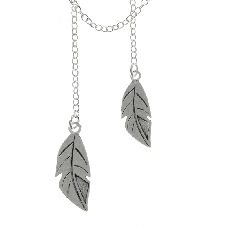 Collar atrapa sueños Plata de Ley