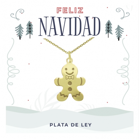 Collar Señor Jengibre Plata de Ley