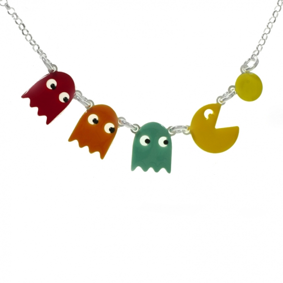 Pulsera Pac-Man Plata de Ley 2