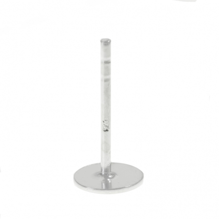 Pendientes mini círculo Plata de Ley