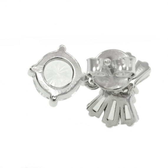 Pendientes Glam Lace Plata de Ley 2