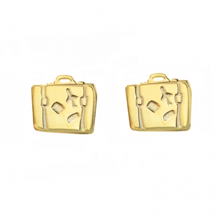 Pendientes maleta Plata de Ley