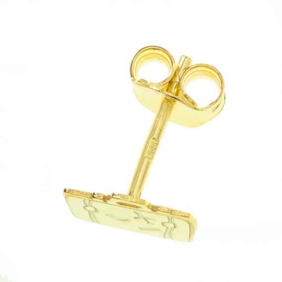 Pendientes maleta Plata de Ley 2