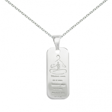 Collar Zen Plata de Ley