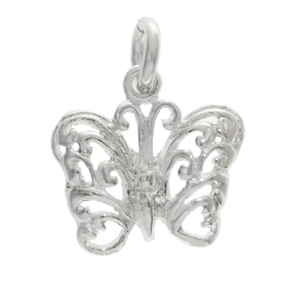 Colgante mariposa mini Plata de Ley