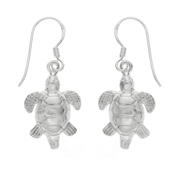 Pendientes tortugas Plata de Ley