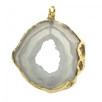 Collar de ágata blanca 2