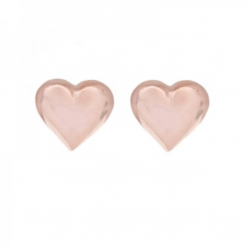 Pendientes corazón Plata de Ley 2