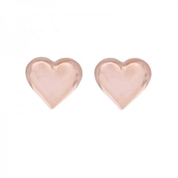 Pendientes corazón Plata de Ley