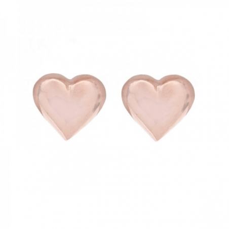Pendientes corazón Plata de Ley