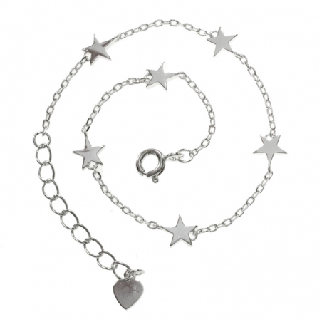 Pulsera Stars Plata de Ley