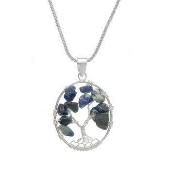 Collar árbol de la vida Plata de Ley