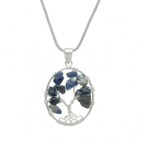 Collar árbol de la vida Plata de Ley