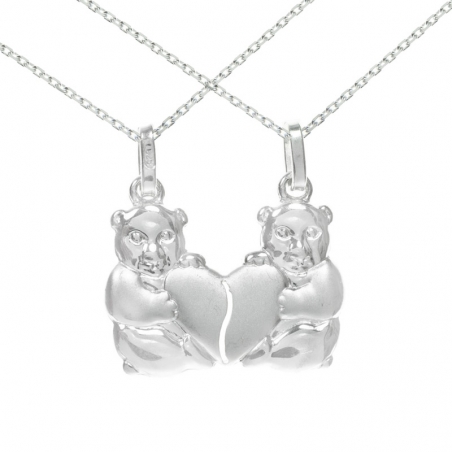Colgante para dos Osos amorosos