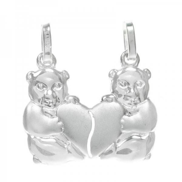 Colgante para dos Osos amorosos