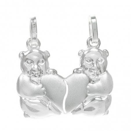 Colgante para dos Osos amorosos