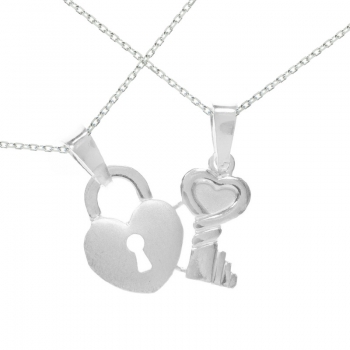 Colgante para dos candado y llave