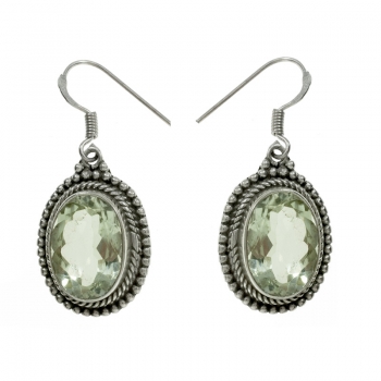 Pendientes piedra olivina