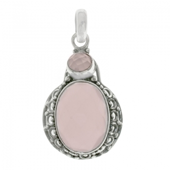 Colgante dos piedras