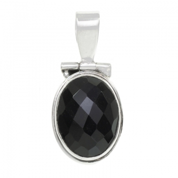 Colgante ónix facetado