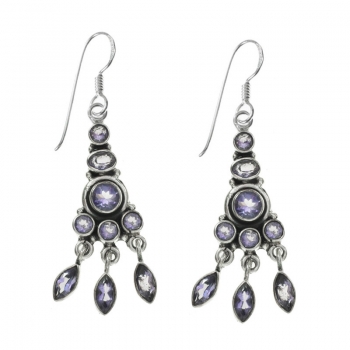 Pendientes Vintage Purple