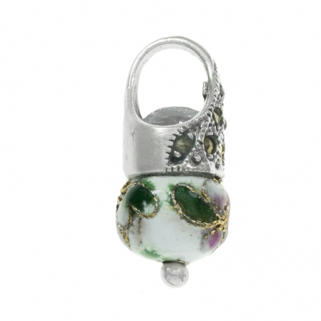 Colgante étnico esmaltado