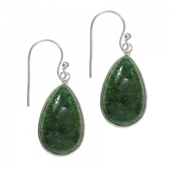 Pendientes gota de piedra