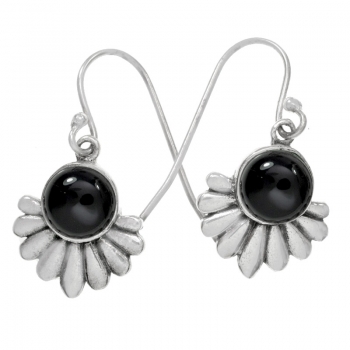 Pendientes étnicos con piedra 2