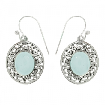 Pendientes calzedonia azul