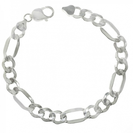 Pulsera hombre 3x1 Plata de Ley