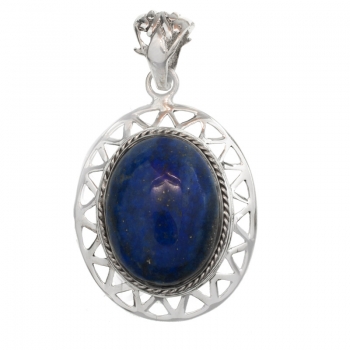 Colgante étnico piedra natural