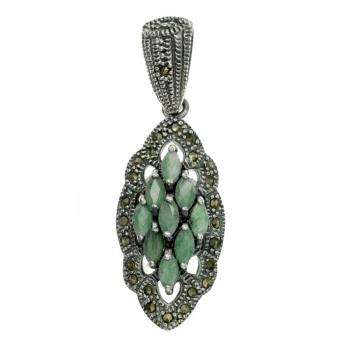 Colgante vintage rombo