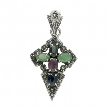 Colgante vintage cruz