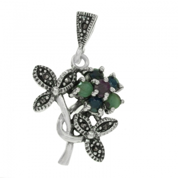 Colgante vintage ramillete