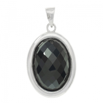 Colgante ónix facetado