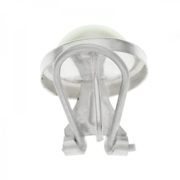 Pendientes perla cierre omega