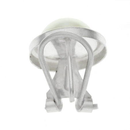 Pendientes perla cierre omega