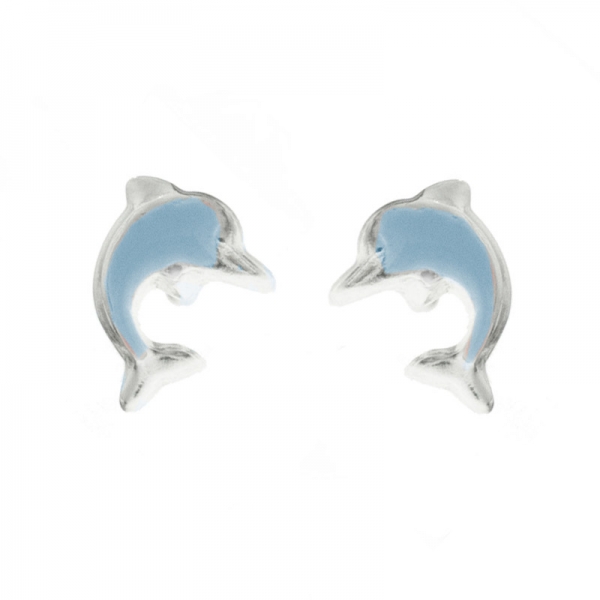Pendientes delfín bebé