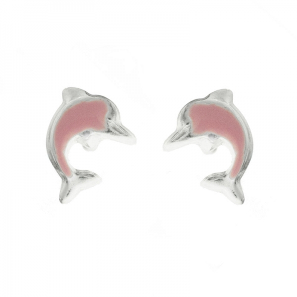 Pendientes delfín bebé
