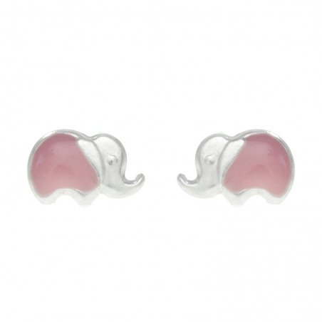 Pendientes elefante bebé
