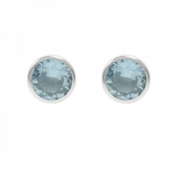 Pendientes circonita bebé 2