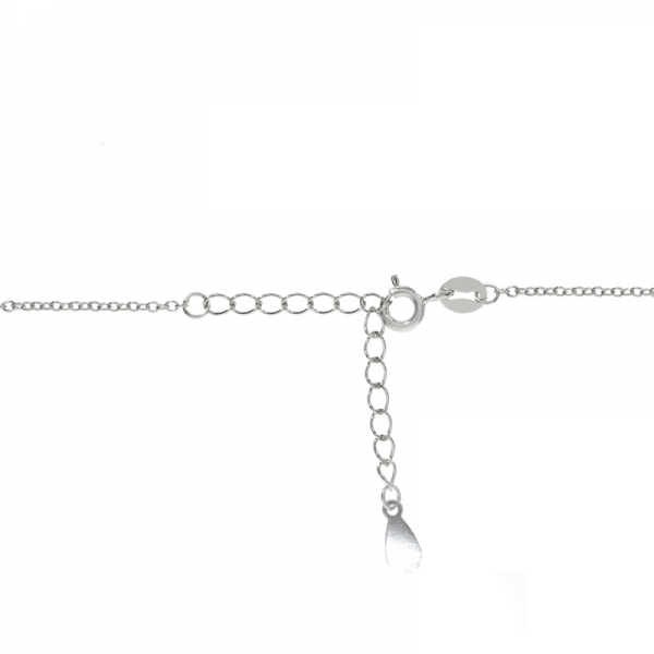 Collar 9 circonitas Plata de Ley