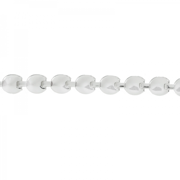 Pulsera eslabón círculo plano