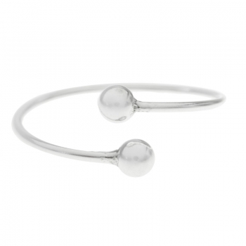 Anillo ajustable doble bola