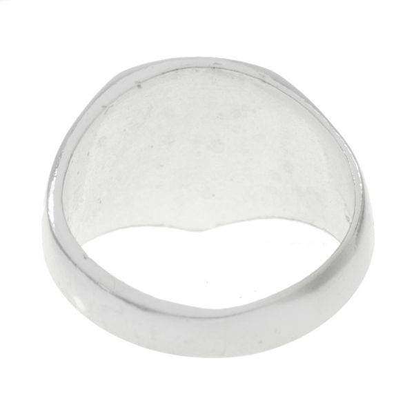 Anillo sello tipo escudo Plata de Ley