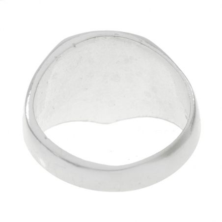 Anillo sello tipo escudo Plata de Ley