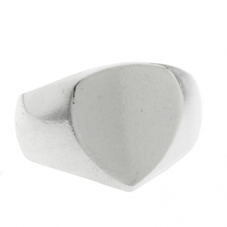 Anillo sello tipo escudo Plata de Ley